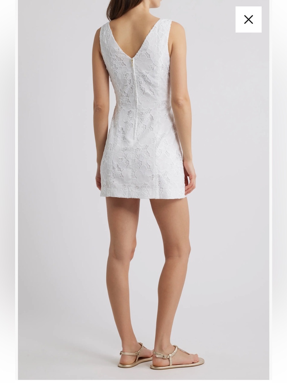 Lilly Pulitzer Jules Embroidery Floral Skort, White (size 14) Nordstrom - Picture 2 of 12